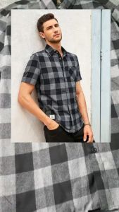 KEMEJA FLANEL PRIA LENGAN PENDEK DISTRO FLANEL MOTIF KOTAK TERBARU TERPOPULER BEST SELLER