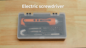 TASKTOOL Cordless Screwdriver Kit Precision Power Screwdriver Set Multifunctional Tool Handheld Electric Dril COD