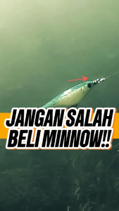 UMPAN PANCING LURE MINNOW Riptide BISMA Minnow Sinking Lure 6.9 CM 5.3 GRAM