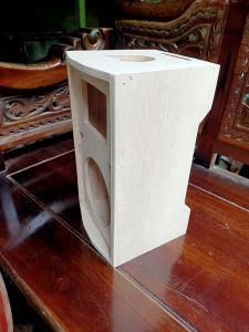 box speaker array 5in +lubang tuwiter AX 65 kotak bahan 9mm