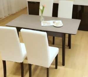 Phổ Jacquard Vải Bọc trải ghế màu trơn áo bọc ghế phòng ăn khách sạn đám cưới tiệc trang trí nội thất Mặt Ghế giặt được trường hợp