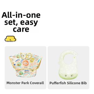 GNAUHBABY | Silicone Waterproof Messy Eater Bib
