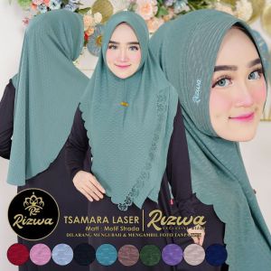 HIJAB INSTAN KHIMAR LASER TSAMARA RIZWA