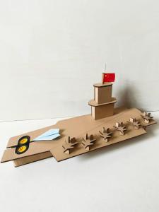 Bộ Đồ Chơi Sáng Tạo DIY Cho Trẻ Em Làm Máy Bay Trực Thăng Bằng Giấy Sóng Bằng Nhựa Cho Học Sinh Từ 4-12 Tuổi