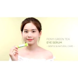 LAIKOU FENYI Green Tea Eye Serum Nourishing Remove Eye Bags Tighten Skin Eye Care Serum 15ml