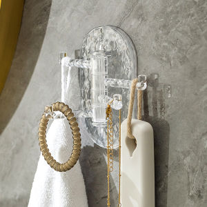 Homenhome Household Non Perforated Wall Strong Adhesive Wall Hanging Storage Rack