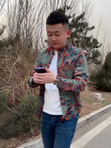 Fashionable Mens Business Shirt Comfortable All-Match Style Korean Version Tang Costume Top Quality Autumn New Arrival