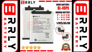 Baterai Original ERRLY BL-49PX & Baterai Kompatibel Infinix Note 30 Pro