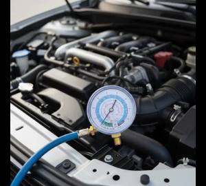 New Air Conditioner R22 R12 R134a R404A Refrigerant Low Pressure Gauge PSI KPA Blue