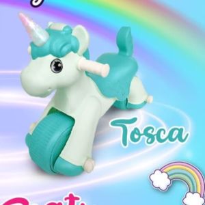 ALMERTOYS COD SHP UMA 708 MOTORAN ANAK KARAKTER UNICORN LAMPU DAN MUSIK