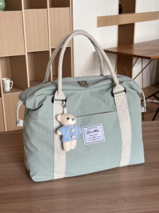 Túi Du Lịch Cầm Tay Dung Tích Lớn Túi Tote Đeo Vai Phong Cách Hàn Quốc Túi Đựng Đồ Dùng Cá Nhân Du Lịch Mùa Hè 2025