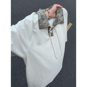 LIUBU | Vintage Style Design Short Sleeve T-Shirt Polo Collar