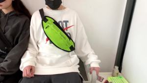 New Trendy Mens Womens Waist Bag Korean Style Waterproof Chest Bag Outdoor One Shoulder Crossbody Bag Mobile Phone Bag Travel Pouch