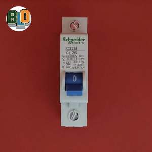 MCB Schneider Biru 1 Phase CL25 25A Ampere