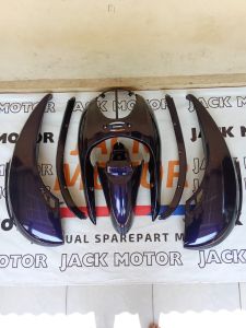 cover fullset bodi halus Honda Scoopy karbu nardo lembayung biru