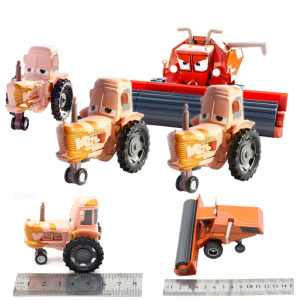 NEW Disney Pixar Car Collection Toy | Lightning McQueen Frank Tractors 1:55 Diecast Metal Alloy Model Car | Kids Birthday Gift