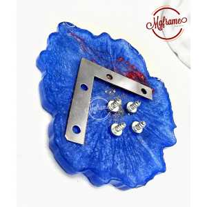 PLAT PENYAMBUNG BINGKAI L +BAUT//SIKU L 5CM//PLAT L 5CM ISI 10PCS