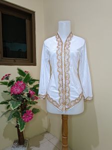 Atasan kebaya beludru kartini Muslim hijab terlaris dan terbaru