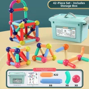 Magnetic Building Blocks for Children