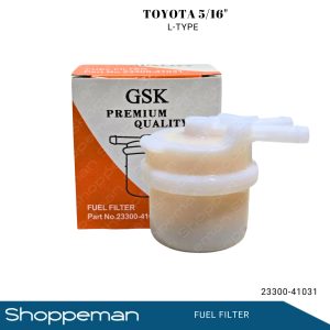 UNIVERSAL TOYOTA FUEL FILTER L-TYPE 5/16" 5/16 inches 23300-41031