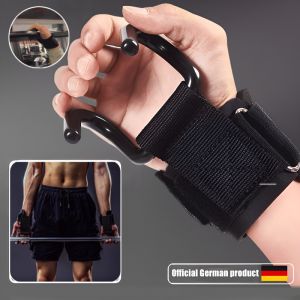 Horizontal Bar Gloves For Gym Sports Wrist Support Hook Grip Gym Lifting Training Crossfit Fitness Wrist Protection