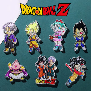 PRETTYG Anime Dragon Ball Magnet Fridge Sticker Cartoon Figure Goku Glue Refrigerator Sticker Home Kitchen Decoration Waterproof Magnet