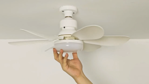 【SG Stock】 52cm Ceiling Fan With Light 40W 3Color+3Fan Speeds E27 Ceiling Fan Light With Remote Control