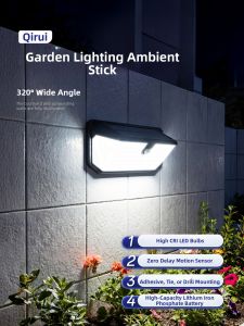 QIR | Solar Induction Waterproof Outdoor Light