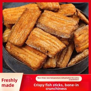 Low Sugar Crispy Fish Flavored Snack 0 Calories Spicy Satisfying Chinese Pastry Good for Diabetic And Weight Loss Diets