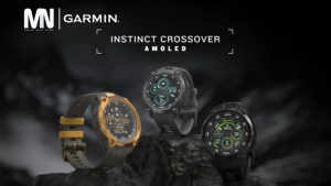 Garmin Instinct Crossover AMOLED / AMOLED Tactical Edition - Hybrid GPS Multisport Smartwatch