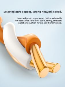 Choseal | Ultra CAT6A Gigabit Speed Double Shielded Pure Copper Network Cable