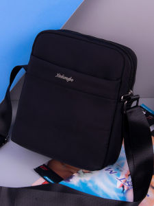 New Oxford Cloth Mens Crossbody Bag Large Capacity Business Casual Canvas Backpack Single Shoulder Bag for Young Men