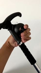 ไม้เท้าเดินป่า 110CM ชนิดมีโช๊คอัพซับแรงกระแทก ชนิดของไม้เท้า หรือขนาด น้ำหนักเบา แข็งแรง SP392 รุ่น