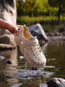 UoMeAi Sandal Remaja Sepatu Olahraga Luar Ruangan Sandal Memancing Dan Pantai Cepat Kering Sepatu Rendam Model