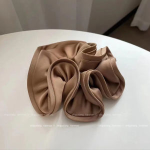 Satin Black Ponytail Hairband