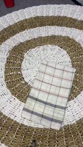 Serbet Dapur Lap Kotak Besar Kain Warna Serbaguna Lap Piring 12 Pcs / 1 Lusin