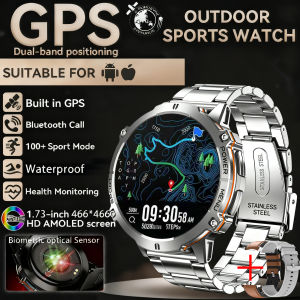 2026 New TANK X3 Pro 1000mAh Big Battery Smart Watch Men IP68 Altimeter Barometer Compass Military Sports HD AMOLED Smartwatch
