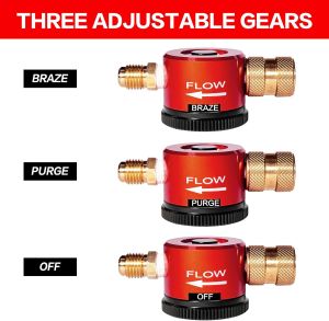 Nitrogen Purge Regulator Tool Precision Flow Control for HVAC Systems Essential HVAC Maintenance Equipment & Nitrogen Purge Tool