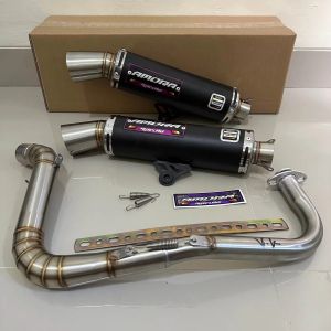 Knalpot Samlong Amora Full System Suara Ngebas Adem Untuk Jenis Motor Matic Vario Beat Pcx Aerox Nmax Dan lainnya