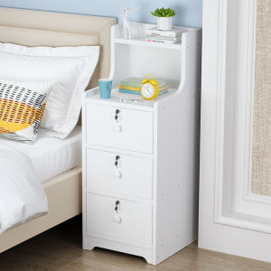 Compact Modern Bedside Cabinet for Small Spaces