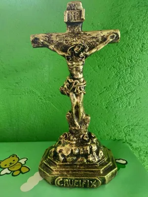 Crucifix Stand Fiber (11inches)