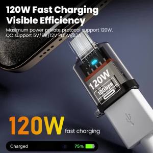 NNBILI 120W USB3.2 Gen2 OTG Adapter Female to USB-C Male Fast Charge Data Sync for IPhone16 15 Pro Max Samsung iPad Laptop PC