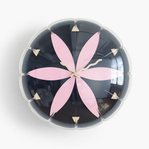 Simple Creative Bubble Balloon Clock Living Room Decorations TV Cabinet Ornaments Office Desktop Acrylic Handmade Artwork