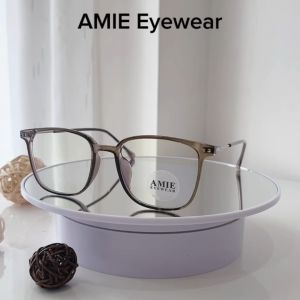 Kính mắt vuông nhựa AMIE Eyewear gọng kính cận thời trang nam nữ kiếu dáng hiện đại 30163