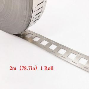 Nickel Plating Strip 0.15x27mm 18650 Lithium Battery Pack 20.25mm Spacing 2 Parallel Spot Welding Nickel Plated Belt