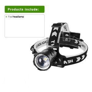 6800000LM LED Headlamp Super Bright High Power LED Reachargeable Head Flashlight 18650 Outdoor Headlight Fishing Camping Lantern