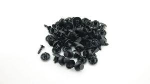RYSJM | Kẹp Giữ Nhanh 50MM 7MM Màu Đen Cho Lưới Tản Nhiệt Cản Xe Toyota Lexus Loại Nhấn Phụ Kiện Kẹp & Khóa Xe Hơi