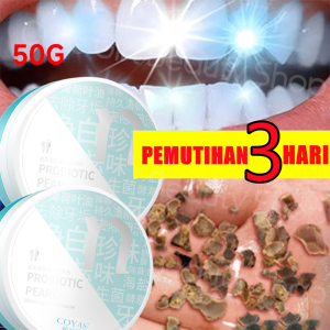 Pasta Gigi Pemutih Teeth Whitening Powder 50g Pembersih Gigi Kuning Penghilang Karang Kerak Gigi Pemutih Gigi Permanen Halal Mencerahkan Dan Membersihkan Gigi Perawatan Mulut [cod]
