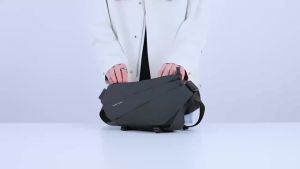 Mark Ryden | MARK RYDEN Multi-layer Crossbody Sling Bag with Keychain & Wet Dry Pockets