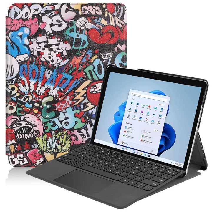 Surface Go 1/2/3 Microsoft Tablet Protective Case Durable Plastic Frame ...